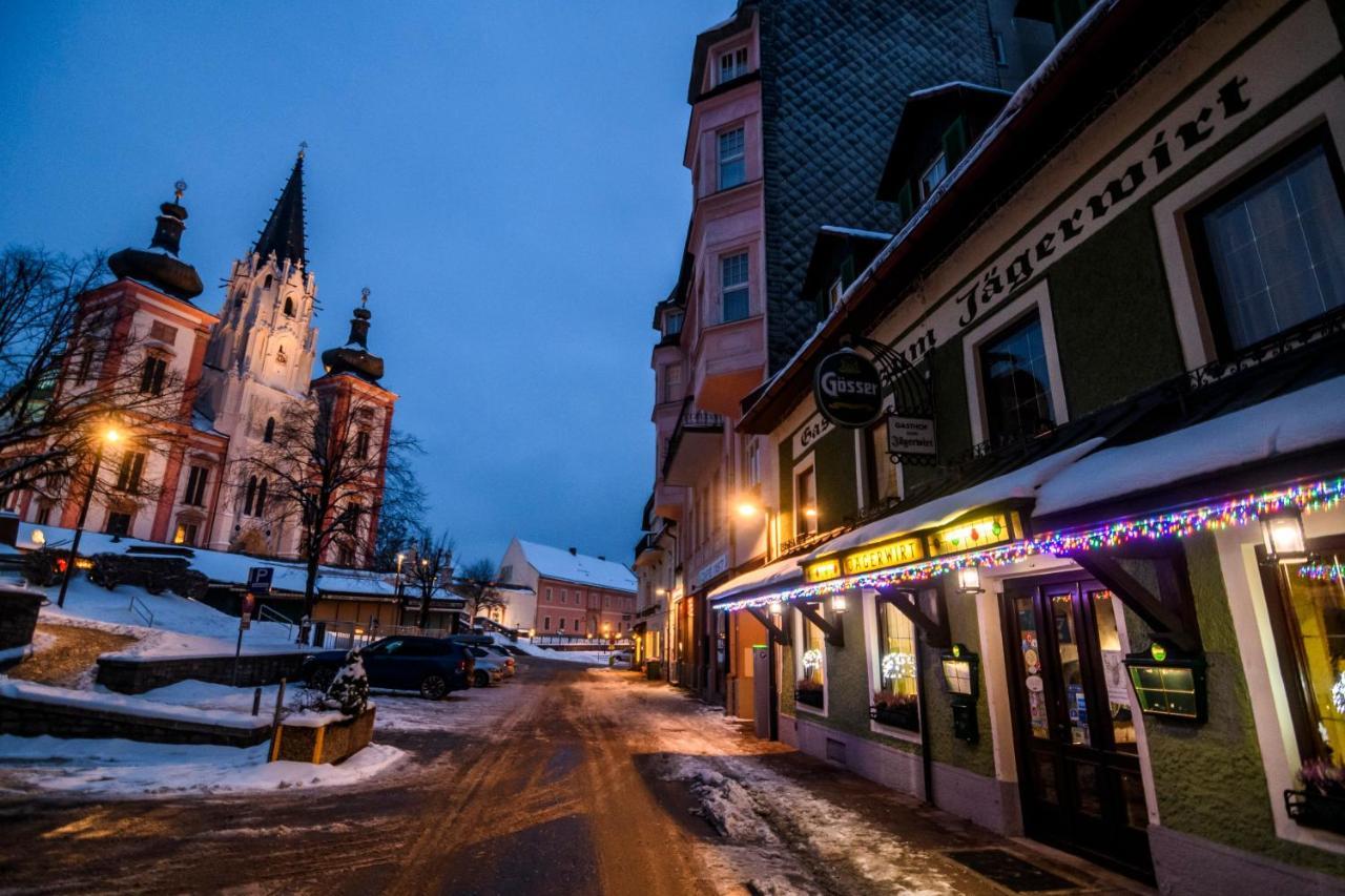Gasthof Zum Jaegerwirt Hotell Mariazell Exteriör bild